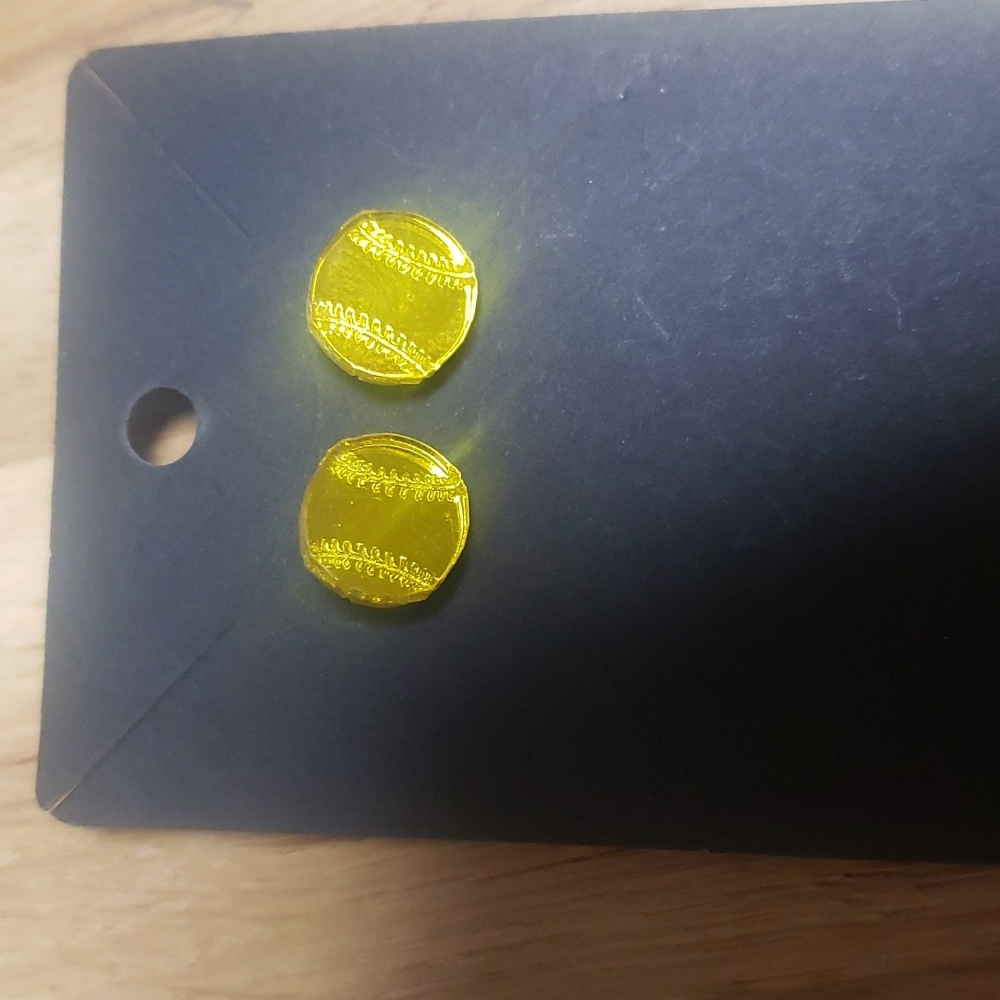 Acrylic softball studs